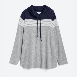 Market & Spruce | Cameron Cowl Neck Brushed Knit Top